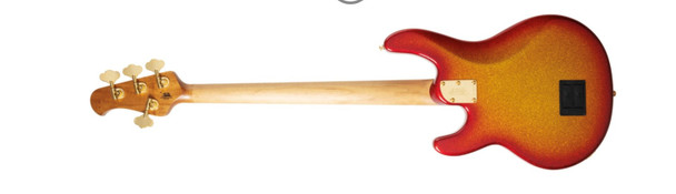 Ernie Ball Music Man StingRay 4 H Special, Cherry Punch / Ebony 4 String Bass At Bass Central