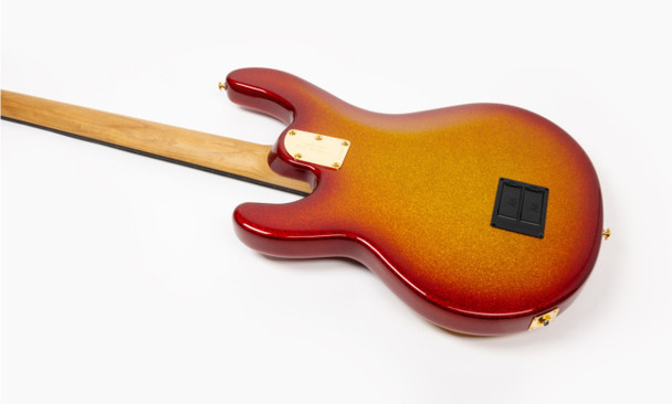 Ernie Ball Music Man StingRay 4 H Special, Cherry Punch / Ebony 4 String Bass At Bass Central
