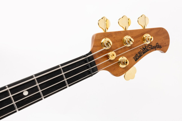 Ernie Ball Music Man StingRay 4 H Special, Cherry Punch / Ebony 4 String Bass At Bass Central
