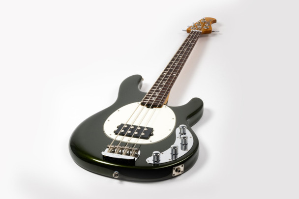 Ernie Ball Music Man StingRay 4 H Special, Fallout Green / Rosewood