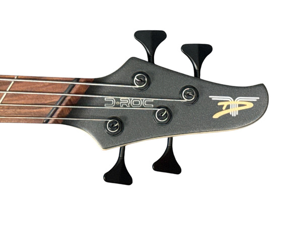 Dingwall D-Roc (4), Gloss Metalflake Aquamarine  4 String Bass At Bass Central