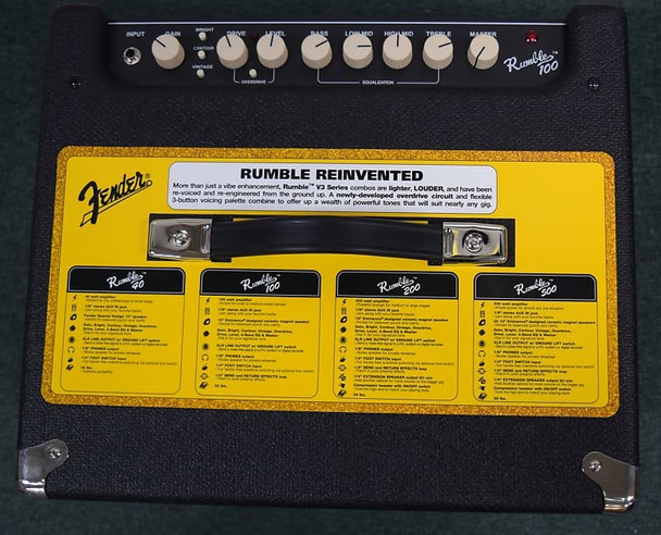 Fender Rumble 100 1x12 100W Bass Combo Amp