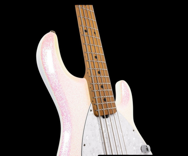 Ernie Ball Music Man StingRay 5 H Special, Dazzler / Roasted Maple 5 string Bass At Bass Central