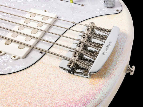 Ernie Ball Music Man StingRay 5 H Special, Dazzler / Roasted Maple 5 string Bass At Bass Central