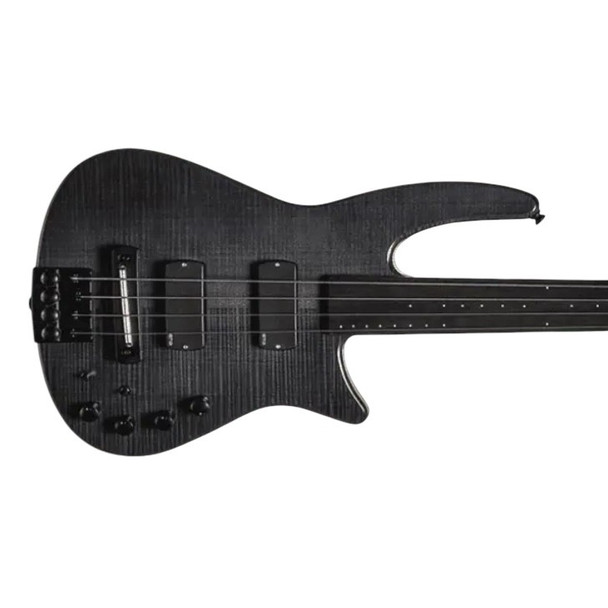 NS Design CR4 Radius Charcoal Stain Fretless