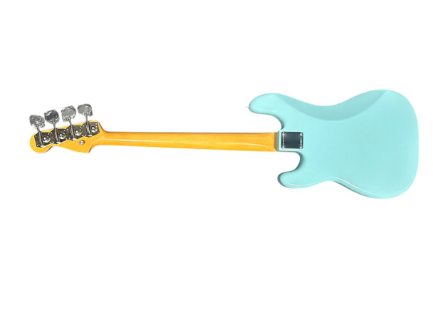 Fender AM. Vintage II 60's Precision Bass, Daphne Blue 4 String Bass At Bass Central