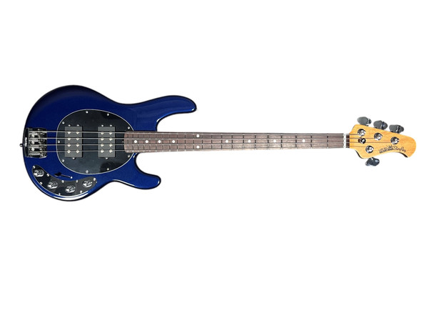 Ernie Ball Music Man StingRay 4 HH Special, Butane Blue 4 String Bass At Bass Central