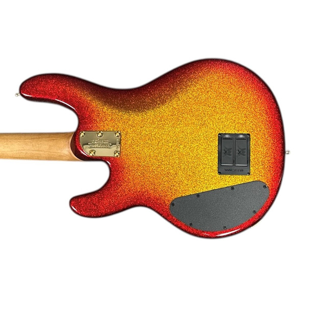 Ernie Ball Music Man StingRay 4 HH Special, Cherry Punch / Ebony 4 String Bass At Bass Central