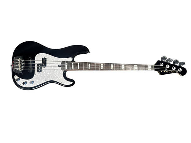Lakland Skyline 44-64 Custom, Black / Rosewood *1.5" Nut, Jazz Taper 4 String Bass At Bass Central