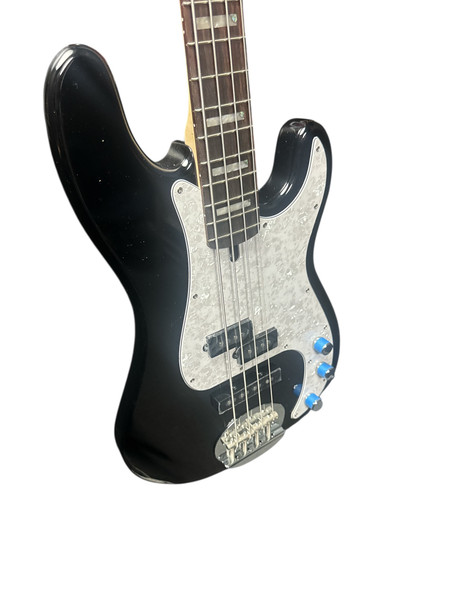 Lakland Skyline 44-64 Custom, Black / Rosewood *1.5" Nut, Jazz Taper 4 String Bass At Bass Central