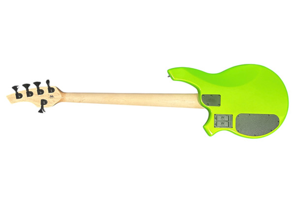 Ernie Ball Music Man Bongo 5 HH, Mantis Green 5 String Bass At Bass Central