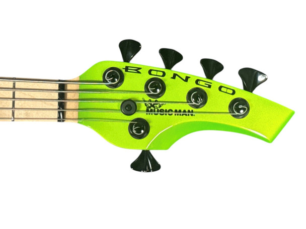 Ernie Ball Music Man Bongo 5 HH, Mantis Green 5 String Bass At Bass Central