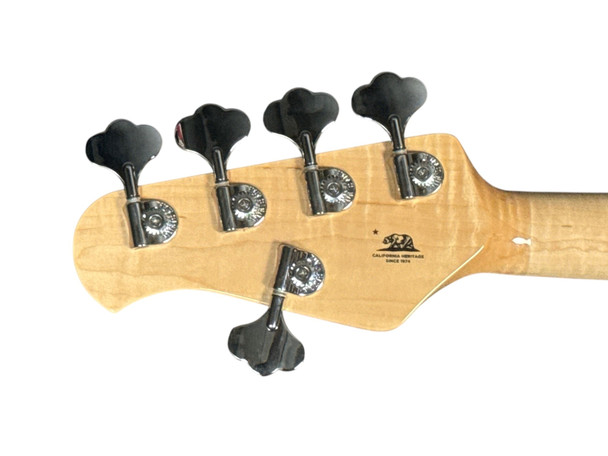 Ernie Ball Music Man 2025 BFR LTD StingRay 5HH Paua Blue 5 String Bass At Bass Central