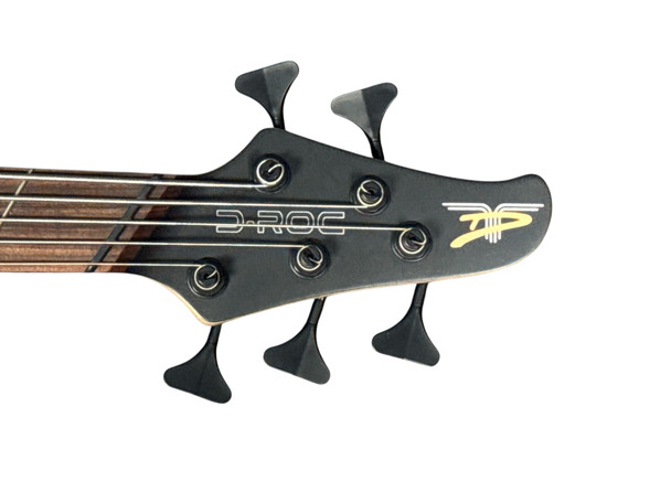 Dingwall D-Roc 5, Blue/Purple Color Shift with Pau Ferro 5 String Bass At Bass Central