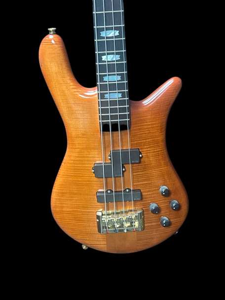 Spector Euro 4LX Doug Wimbish, LTD Edition Amber Relic 4 String Bass At Bass Central