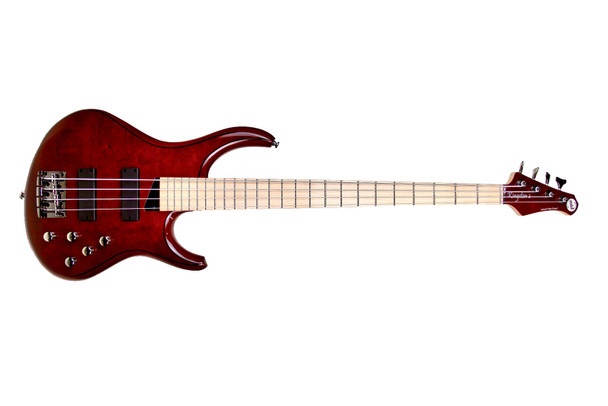 MTD Kingston Z-4 (V2), Trans Cherry Gloss with Maple 4 String Bass At Bass Central