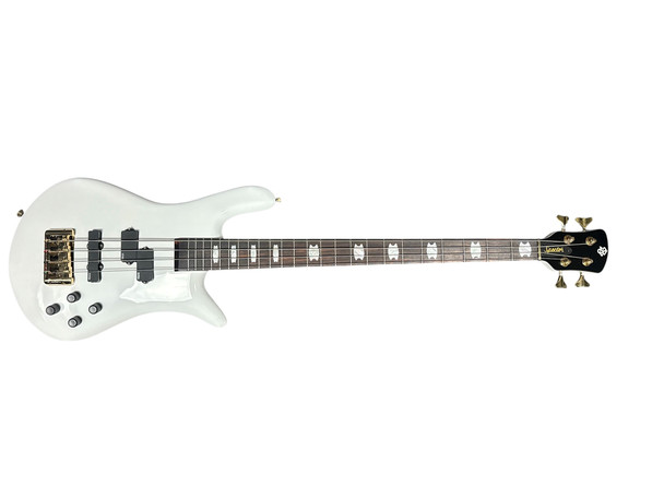 Spector Euro 4 Classic White/Rosewood 4 string Bass At Bass Central