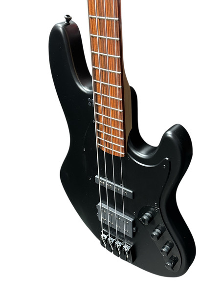Sandberg California TM-4 Nighthawk, Matte Black / Pau Ferro 4 String Bass At Bass Central