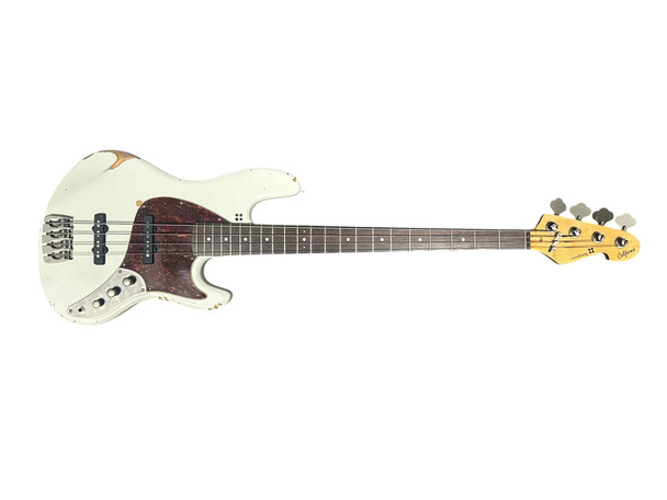 Sandberg Cal. TT-4, HCA Virgin White / Rosewood 4 String Bass At Bass Central