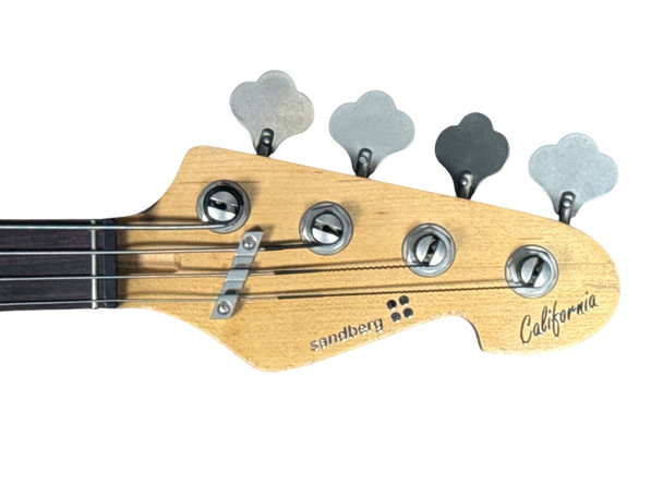 Sandberg Cal. TT-4, HCA Virgin White / Rosewood 4 String Bass At Bass Central