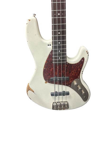 Sandberg Cal. TT-4, HCA Virgin White / Rosewood 4 String Bass At Bass Central