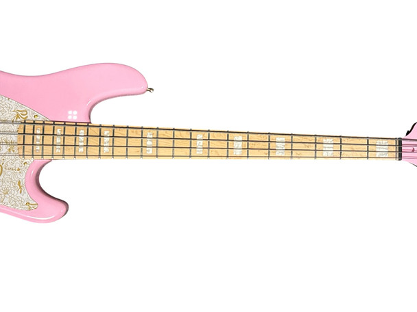 Sandberg Ida Nielsen Limited Edition Strawberry Milkshake 4 String  Bass At Bass Central