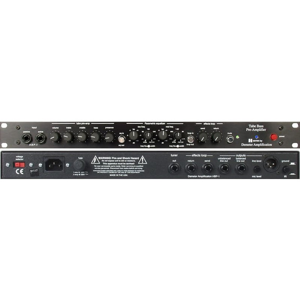 Demeter HBP-1 Bass Preamp At Bass Central