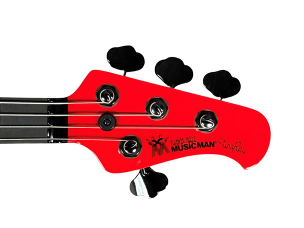 Ernie Ball Music Man Stingray 4 H Tim Commerford Signature, Caliper Red / Ebony 4 String Bass At Bass Central
