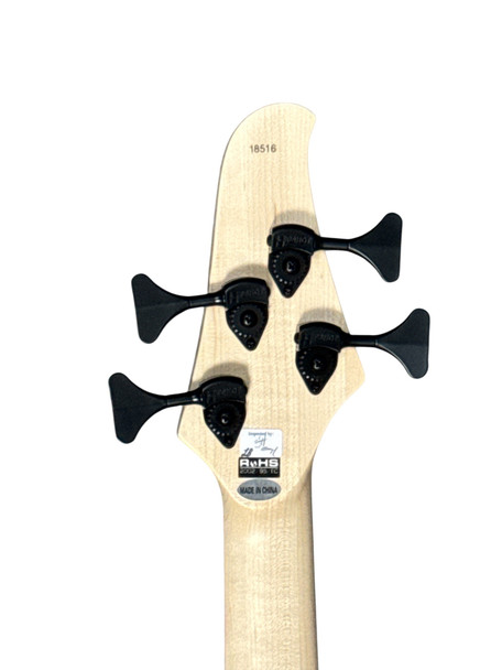 Dingwall D-Roc (4) Standard, Black Matte/Pau Ferro 4 String Bass At Bass Central