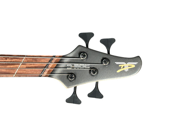 Dingwall D-Roc (4) Standard, Black Matte/Pau Ferro 4 String Bass At Bass Central