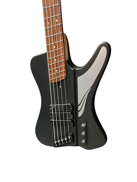 Dingwall D-Roc 5, Matte Black / Pau Ferro 5 String Bass At Bass Central
