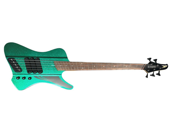 Dingwall D-Roc 5, Aquamarine Metallic Gloss w/ Pau Ferro 5 String Bass At Bass Central