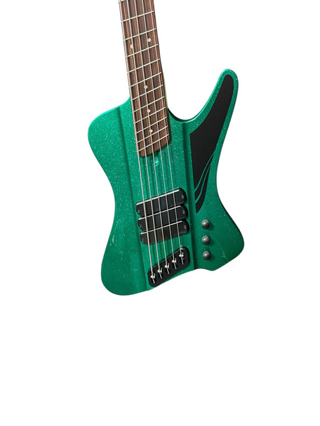 Dingwall D-Roc 5, Aquamarine Metallic Gloss w/ Pau Ferro 5 String Bass At Bass Central