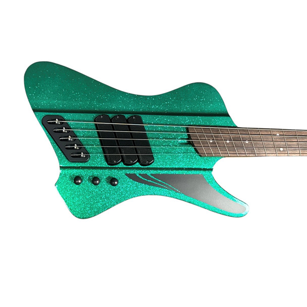 Dingwall D-Roc 5, Aquamarine Metallic Gloss w/ Pau Ferro 5 String Bass At Bass Central