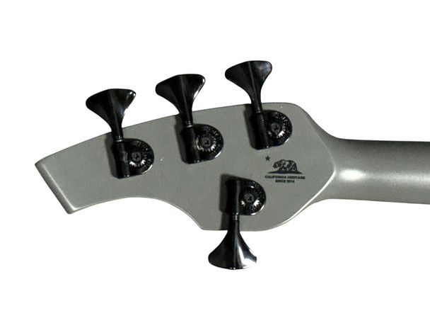 Ernie Ball Music Man Bongo 4 HH, Titan Grey / Ebony4 String Bass At Bass Central