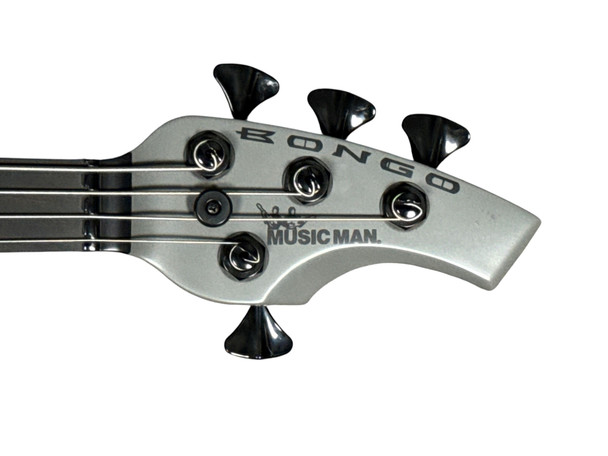 Ernie Ball Music Man Bongo 4 HH, Titan Grey / Ebony4 String Bass At Bass Central