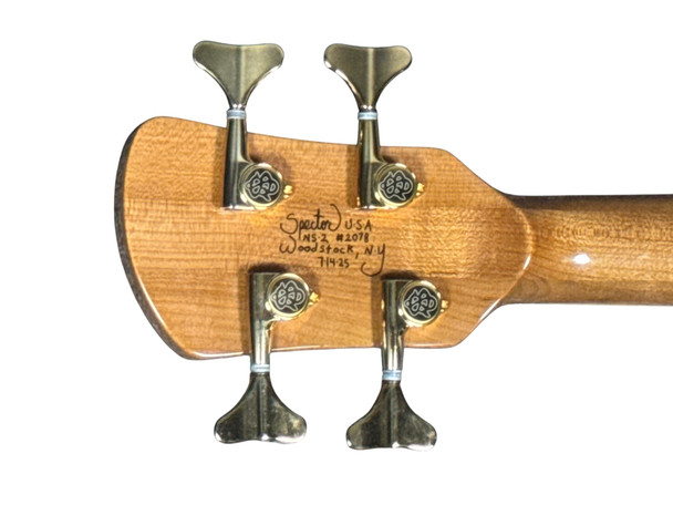 Spector USA NS-2, Chestnut Super Natural 4 String Bass At Bass Central