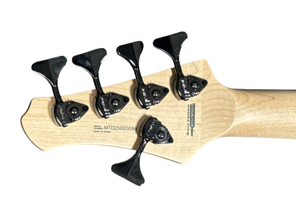 MTD Kingston Super 5 (V2), "Super Blue" / Maple 5 String Bass At Bass Central