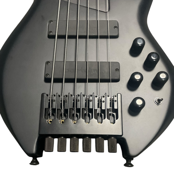 U.S.A. MTD 635-24 (H35D6) Headless, Matte Black / Roasted Birdseye Maple *On Order, ETA Dec. 2027