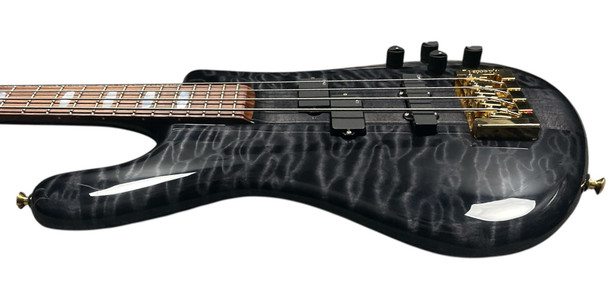Spector USA DW-4 Doug Wimbish (NS2), Black Stain/Pau Ferro 1.5" Nut *On Order, ETA Feb. 2027
