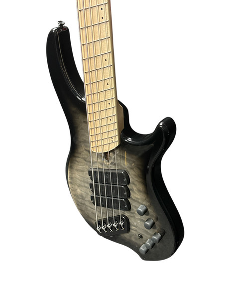 Dingwall Combustion 5 (3 Pickup), Blackburst w/ Maple 5 String Bass At Bass Central