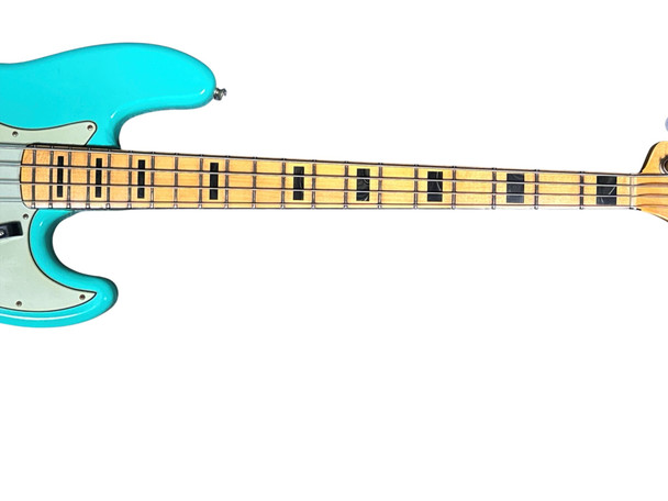 Fender Custom Shop 1964 Journeyman Jazz Bass Faded Seafoam Green  4 String Bass At Bass Central