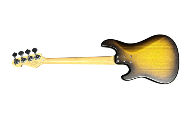 Sandberg California Vs (Lionel) Short Scale, Matte Tobacco Burst / Maple  4 String Bass At Bass Central