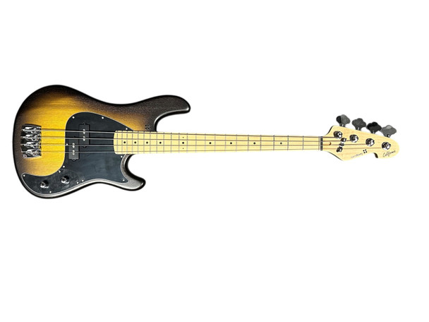 Sandberg California Vs (Lionel) Short Scale, Matte Tobacco Burst / Maple  4 String Bass At Bass Central