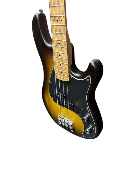 Sandberg California Vs (Lionel) Short Scale, Matte Tobacco Burst / Maple  4 String Bass At Bass Central