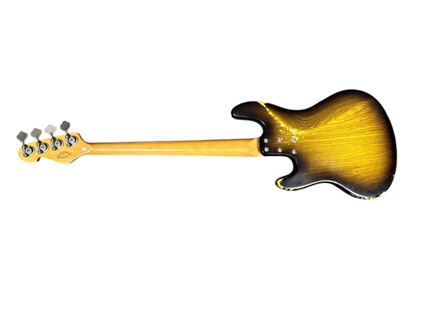 Sandberg "Bass The World" (TT-4), Reserve Aged Tobacco / Maple 4 String Bass At Bass Central