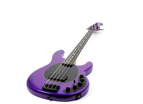 Ernie Ball Music Man StingRay 4 "DarkRay", Plasma Purple / Ebony  4 String Bass At Bass Central