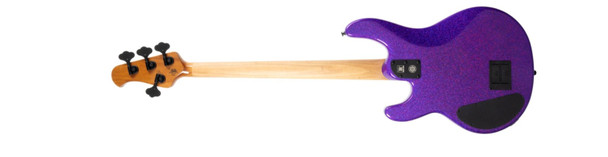 Ernie Ball Music Man StingRay 4 "DarkRay", Plasma Purple / Ebony  4 String Bass At Bass Central