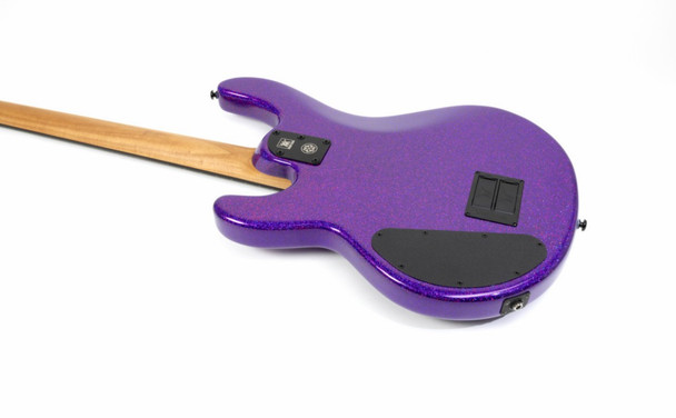 Ernie Ball Music Man StingRay 4 "DarkRay", Plasma Purple / Ebony  4 String Bass At Bass Central