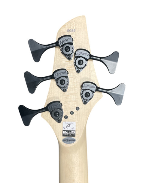 Dingwall, Combustion, Ultra Violet, Pau Ferro, 5-String, EMG, Sheldon Dingwall